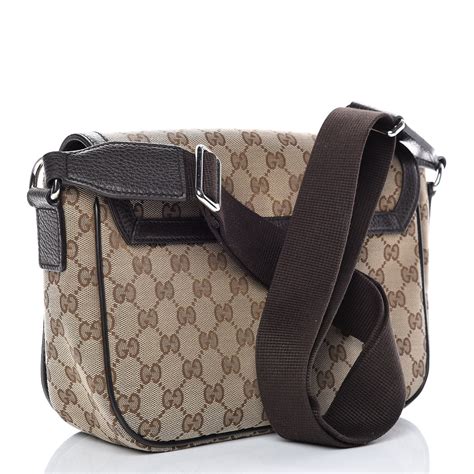 gucci monogram fabric|Gucci monogram messenger.